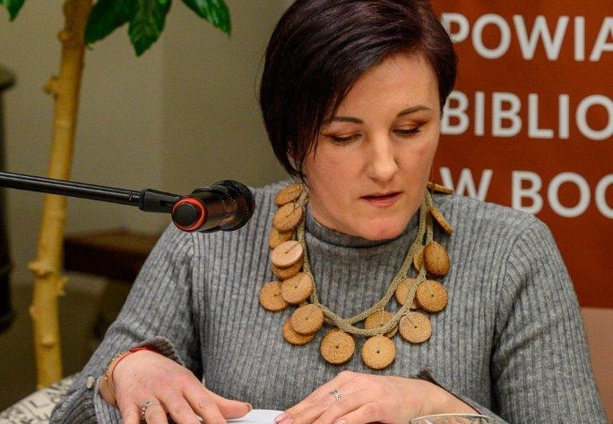 Justyna Maria Mączka czyta swoje wiersze