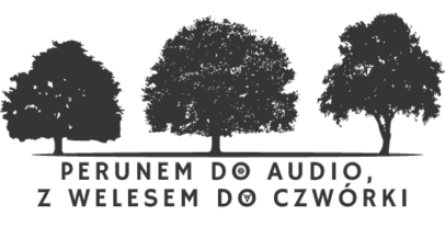 logo projektu Biblioteki „Perunem do Audio, z Welesem do Czwórki”