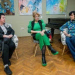 Sylwia Wenska, Nadia Siemiuk i Irena Podolak