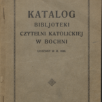 Katalog czytelni katolickiej w Bochni