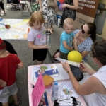 Zabawy przygotowane przez pracowników Biblioteki