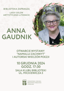 Anna Gaudnik plakat