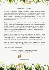 życzenia na Wielkanoc