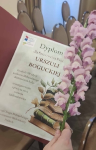 dyplom Urszuli Boguckiej