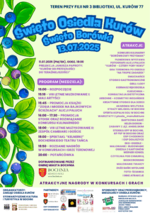Święto osiedla Kurów plakat