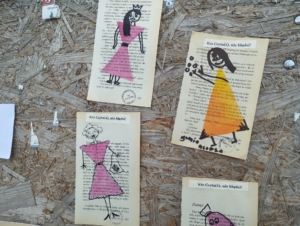 święto ulicy Wolnica stoisko Biblioteki, gry zabawy dla dzieci