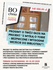 plakat budżetu obywatelskiego 2025