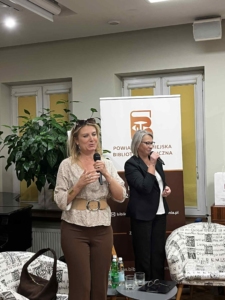 Magdalena Wolińska-Riedi i Alicja Imiołek, spotkanie autorskie