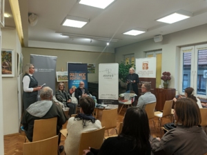 Spotkanie z Dorotą Mrówką i Jarosławem Gibasem