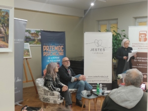 Spotkanie z Dorotą Mrówką i Jarosławem Gibasem