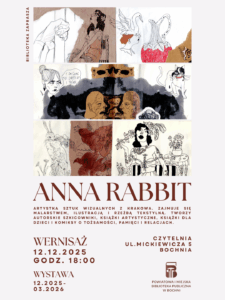 Anna Rabbit plakat wystawy