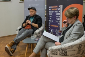 Szymon J.Wróbel spotkanie autorskie