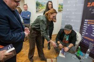 Szymon J.Wróbel spotkanie autorskie