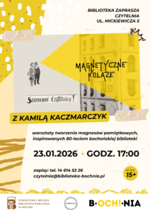 Magnetyczne kolaże, plakat