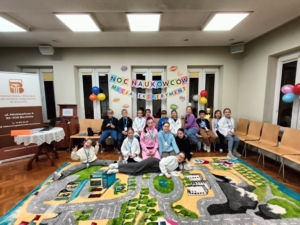 Noc w bibliotece dla dzieci, noc naukowców