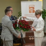 80 róż od przedstawicieli Jednostek organizacyjnych Gminy Miasta Bochnia